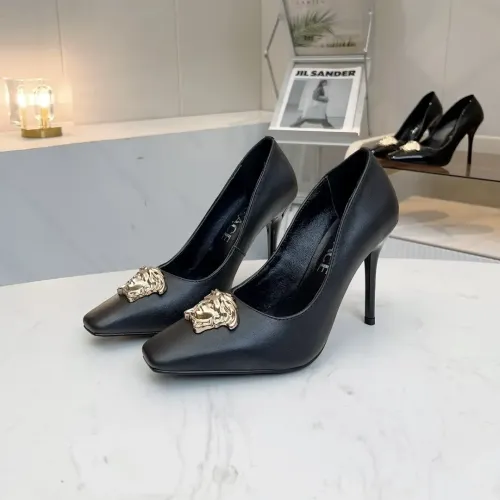 Cheap Versace High-Heeled Shoes For Women #1482826, $$80.00 USD On Versace High-Heeled Shoes