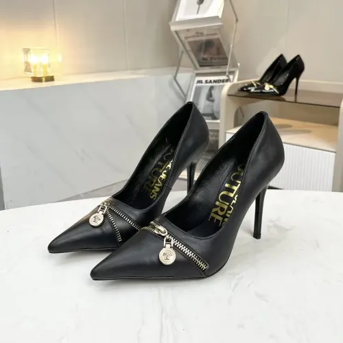 Cheap Versace High-Heeled Shoes For Women #1482835, $$82.00 USD On Versace High-Heeled Shoes