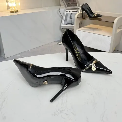 Replica Versace High-Heeled Shoes For Women #1482836 $82.00 USD for Wholesale