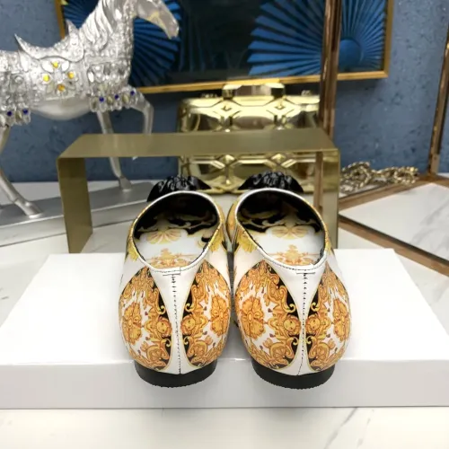 Replica Versace Flat Shoes For Women #1482850 $80.00 USD for Wholesale