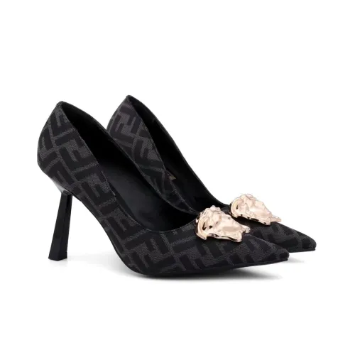Cheap Versace High-Heeled Shoes For Women #1482888, $$80.00 USD On Versace High-Heeled Shoes