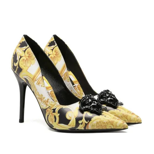 Cheap Versace High-Heeled Shoes For Women #1482889, $$96.00 USD On Versace High-Heeled Shoes