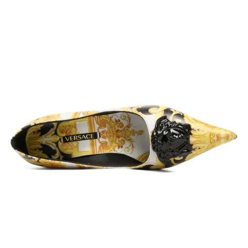 Replica Versace High-Heeled Shoes For Women #1482889 $96.00 USD for Wholesale