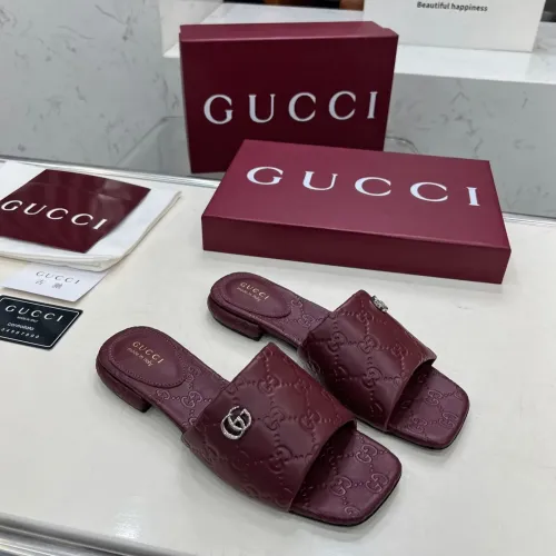 Replica Gucci Slippers For Women #1482896 $82.00 USD for Wholesale
