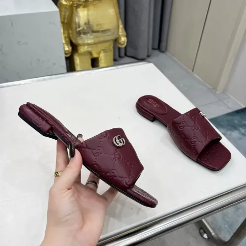 Replica Gucci Slippers For Women #1482896 $82.00 USD for Wholesale