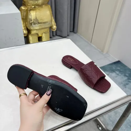 Replica Gucci Slippers For Women #1482896 $82.00 USD for Wholesale