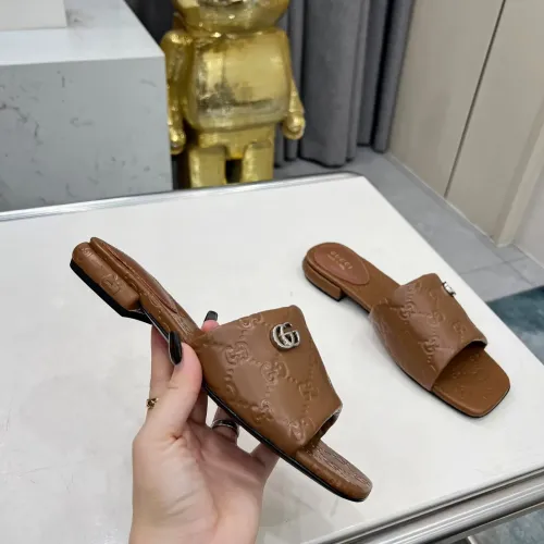 Replica Gucci Slippers For Women #1482897 $82.00 USD for Wholesale