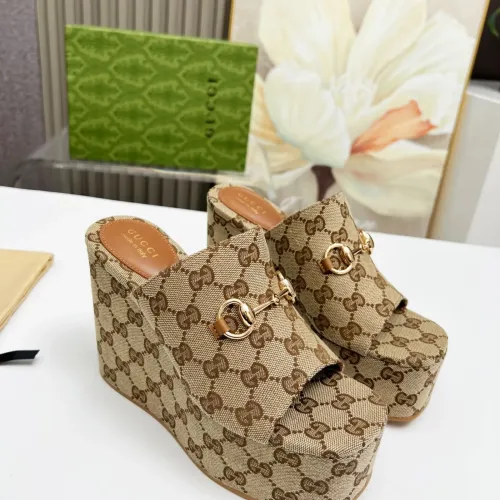 Replica Gucci Slippers For Women #1482904 $82.00 USD for Wholesale