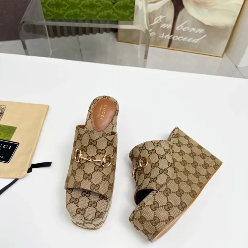 Replica Gucci Slippers For Women #1482904 $82.00 USD for Wholesale