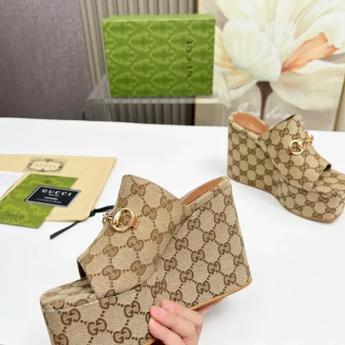 Replica Gucci Slippers For Women #1482904 $82.00 USD for Wholesale