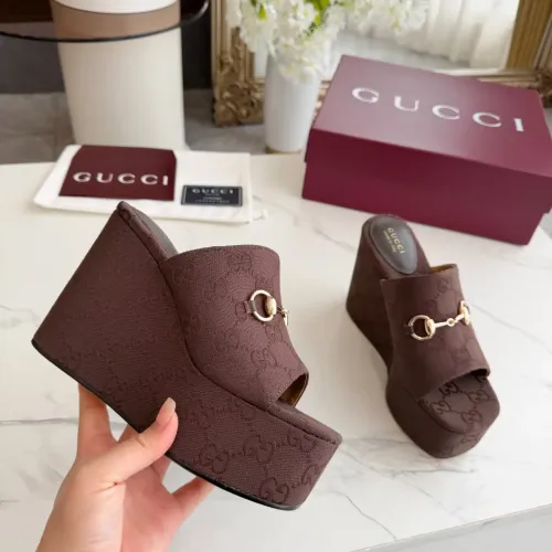 Replica Gucci Slippers For Women #1482905 $82.00 USD for Wholesale