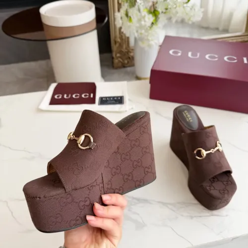 Replica Gucci Slippers For Women #1482905 $82.00 USD for Wholesale