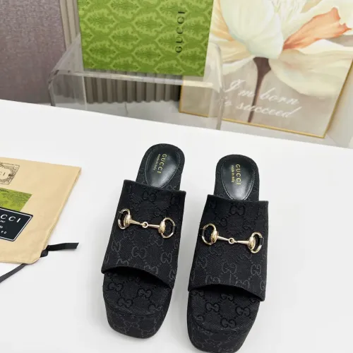 Replica Gucci Slippers For Women #1482906 $82.00 USD for Wholesale