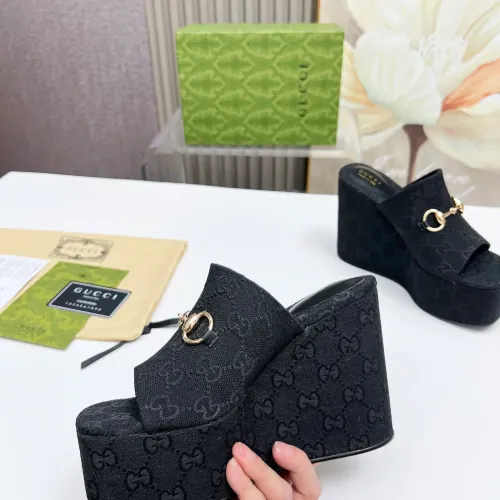 Replica Gucci Slippers For Women #1482906 $82.00 USD for Wholesale