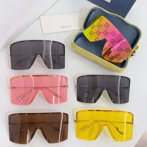 Replica Gucci AAA Quality Sunglasses #1482926 $60.00 USD for Wholesale