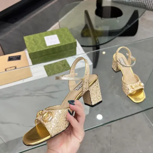Replica Gucci Sandal For Women #1482942 $88.00 USD for Wholesale