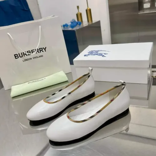 Cheap Burberry Flat Shoes For Women #1482948, $$85.00 USD On Burberry Flat Shoes