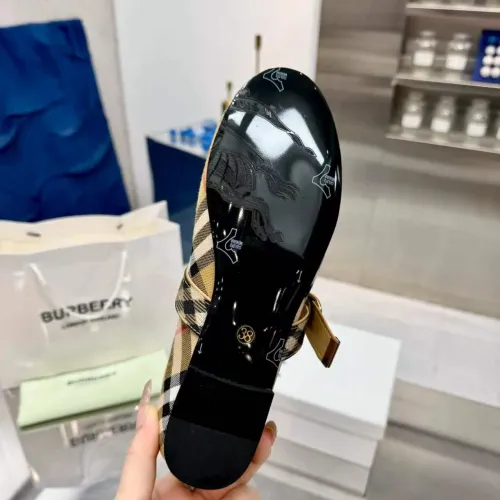 Replica Burberry Flat Shoes For Women #1482953 $85.00 USD for Wholesale