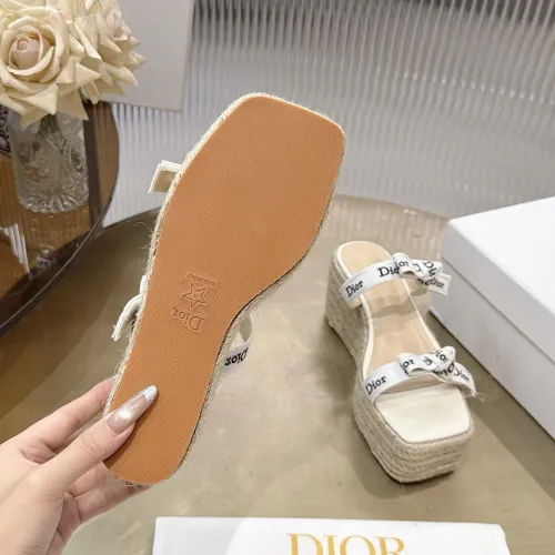 Replica Christian Dior Slippers For Women #1482960 $96.00 USD for Wholesale