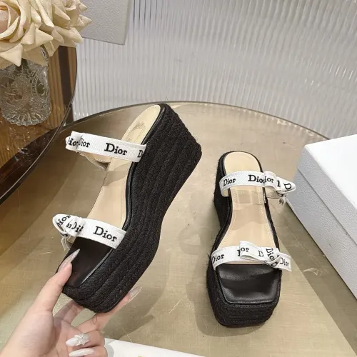 Replica Christian Dior Slippers For Women #1482961 $96.00 USD for Wholesale