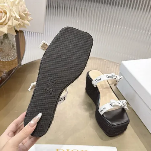 Replica Christian Dior Slippers For Women #1482961 $96.00 USD for Wholesale