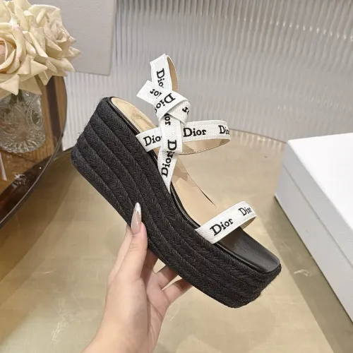 Replica Christian Dior Slippers For Women #1482967 $98.00 USD for Wholesale