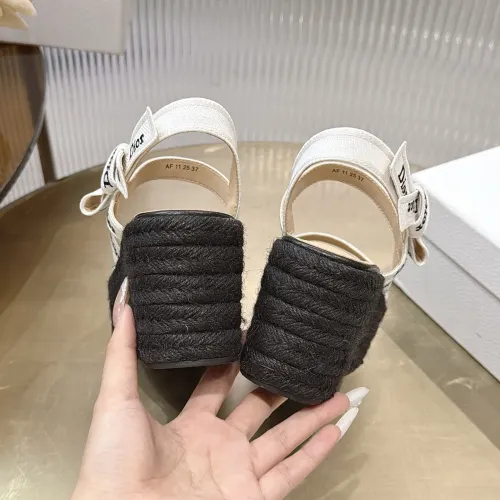 Replica Christian Dior Slippers For Women #1482967 $98.00 USD for Wholesale
