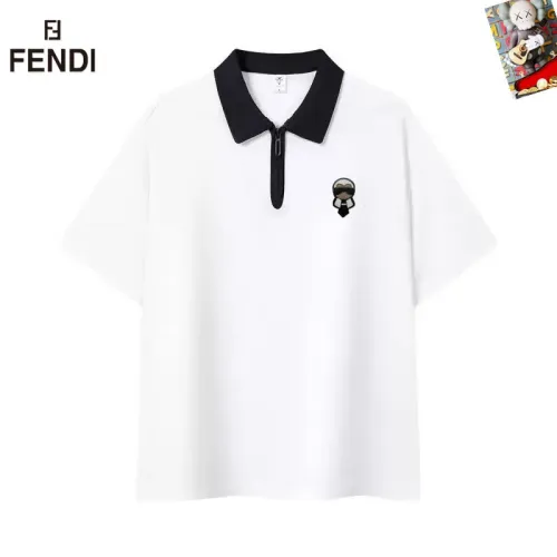 Cheap Fendi T-Shirts Short Sleeved For Men #1483101, $$38.00 USD On Fendi T-Shirts
