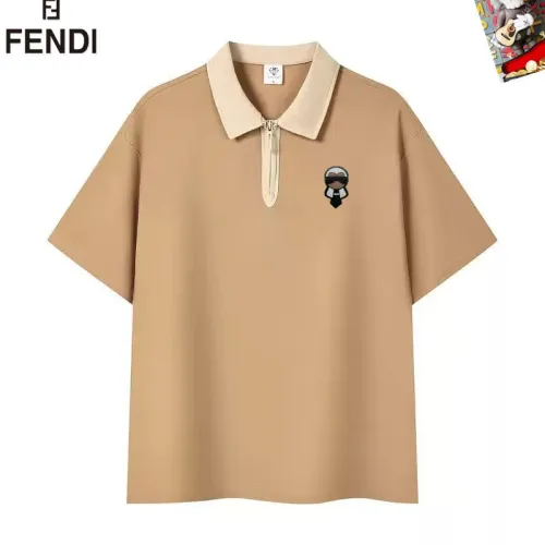 Cheap Fendi T-Shirts Short Sleeved For Men #1483103, $$38.00 USD On Fendi T-Shirts