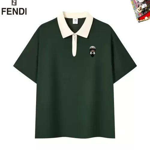 Cheap Fendi T-Shirts Short Sleeved For Men #1483105, $$38.00 USD On Fendi T-Shirts