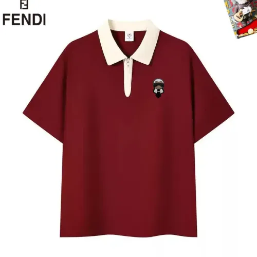 Cheap Fendi T-Shirts Short Sleeved For Men #1483106, $$38.00 USD On Fendi T-Shirts