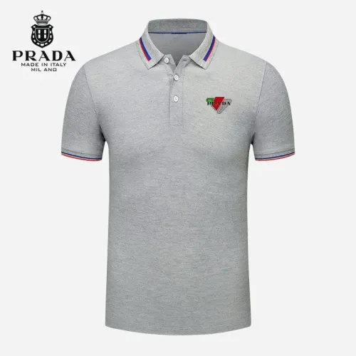 Cheap Prada T-Shirts Short Sleeved For Men #1483280, $$29.00 USD On Prada T-Shirts
