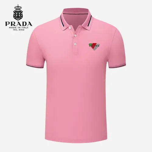 Cheap Prada T-Shirts Short Sleeved For Men #1483281, $$29.00 USD On Prada T-Shirts