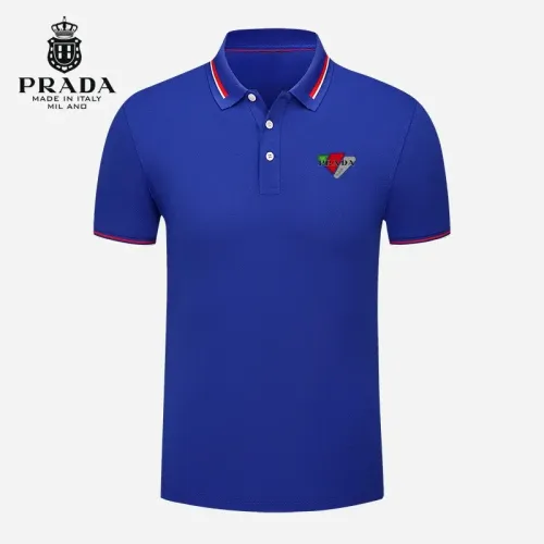 Cheap Prada T-Shirts Short Sleeved For Men #1483282, $$29.00 USD On Prada T-Shirts