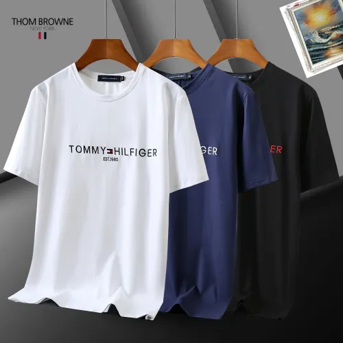 Replica Tommy Hilfiger TH T-Shirts Short Sleeved For Men #1483404 $29.00 USD for Wholesale