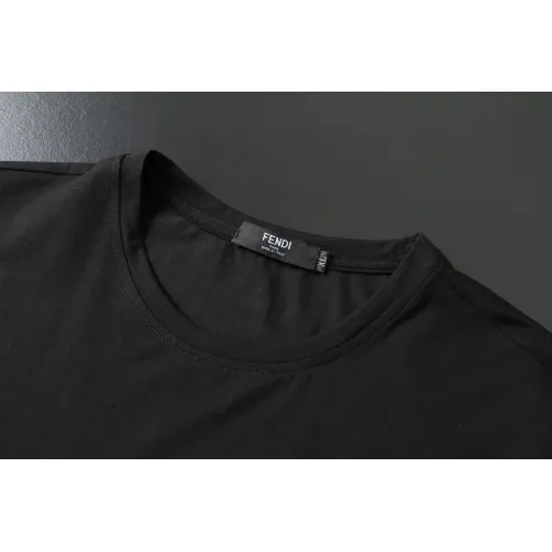 Replica Fendi T-Shirts Short Sleeved For Men #1483407 $29.00 USD for Wholesale