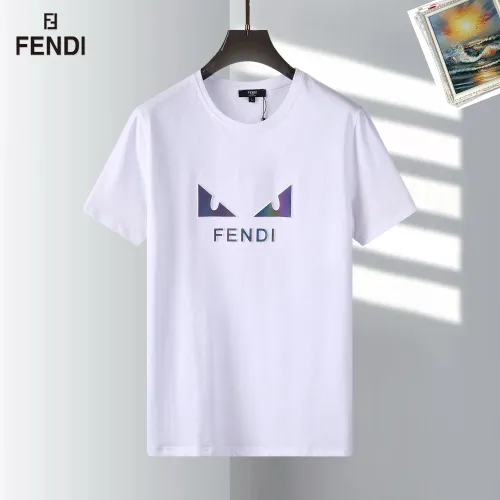 Cheap Fendi T-Shirts Short Sleeved For Men #1483408, $$29.00 USD On Fendi T-Shirts