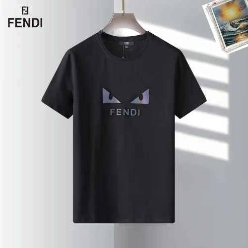 Cheap Fendi T-Shirts Short Sleeved For Men #1483409, $$29.00 USD On Fendi T-Shirts