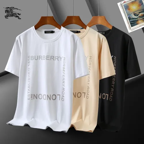 Replica Burberry T-Shirts Short Sleeved For Men #1483424 $29.00 USD for Wholesale