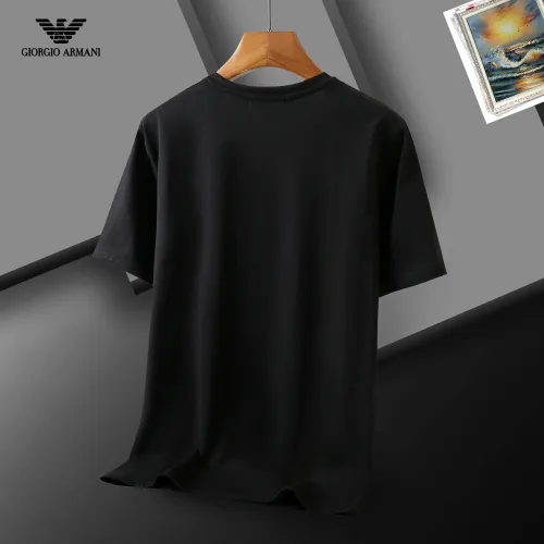 Replica Armani T-Shirts Short Sleeved For Men #1483437 $29.00 USD for Wholesale