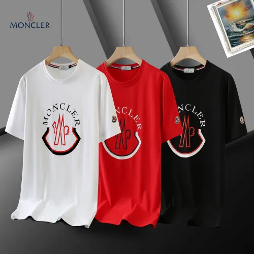 Replica Moncler T-Shirts Short Sleeved For Men #1483465 $29.00 USD for Wholesale