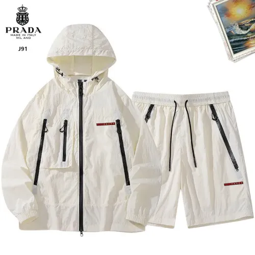 Cheap Prada Tracksuits Long Sleeved For Men #1483483, $$60.00 USD On Prada Tracksuits