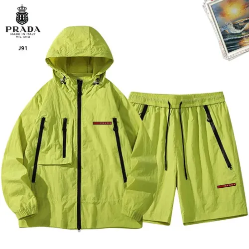 Cheap Prada Tracksuits Long Sleeved For Men #1483484, $$60.00 USD On Prada Tracksuits