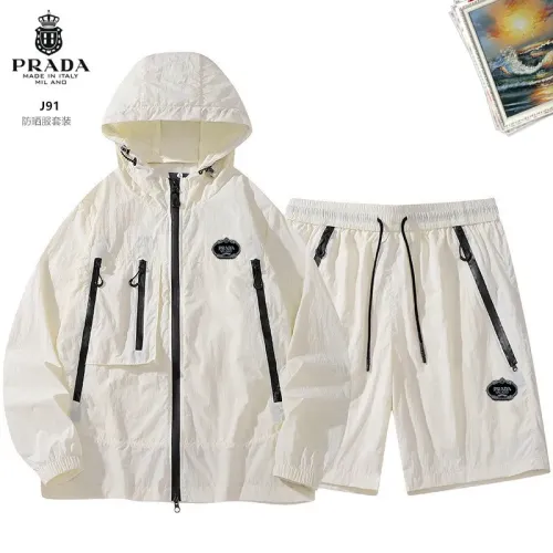 Cheap Prada Tracksuits Long Sleeved For Men #1483493, $$60.00 USD On Prada Tracksuits