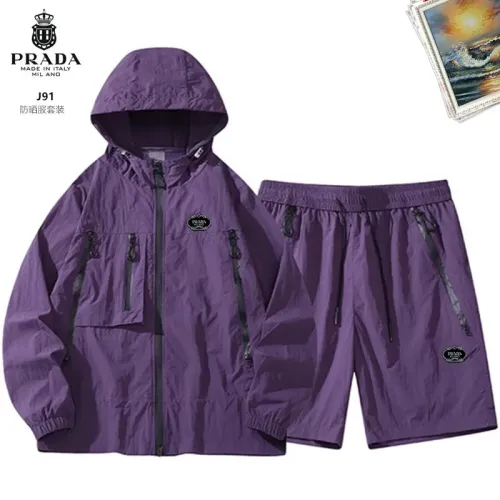 Cheap Prada Tracksuits Long Sleeved For Men #1483495, $$60.00 USD On Prada Tracksuits
