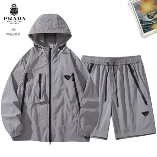 Cheap Prada Tracksuits Long Sleeved For Men #1483539, $$60.00 USD On Prada Tracksuits