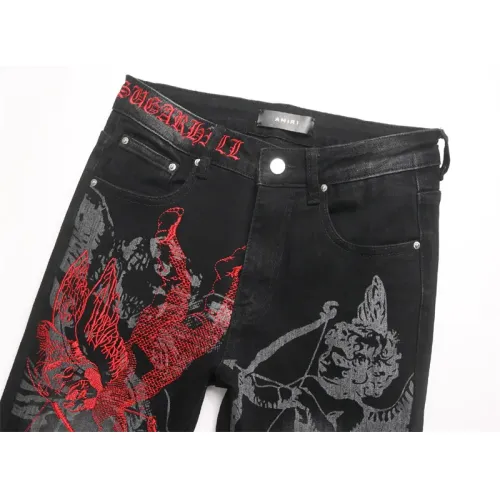 Replica Amiri Jeans For Men #1483611 $48.00 USD for Wholesale