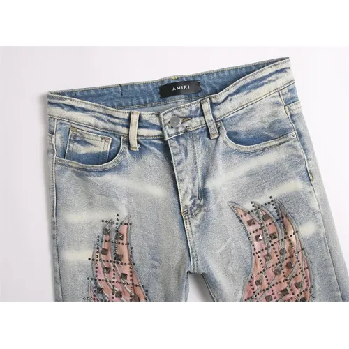 Replica Amiri Jeans For Men #1483617 $48.00 USD for Wholesale