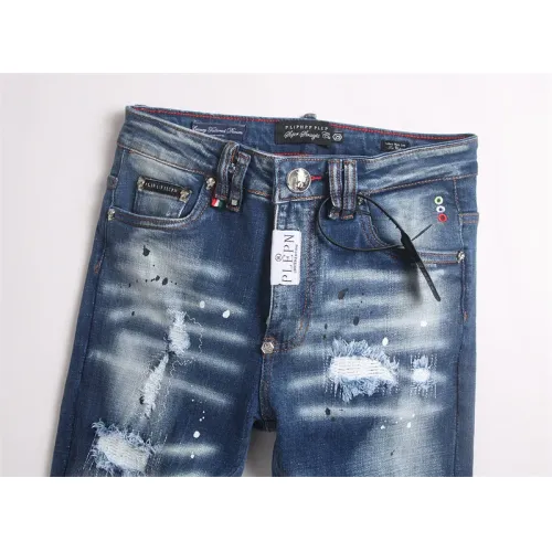 Replica Philipp Plein PP Jeans For Men #1483621 $48.00 USD for Wholesale