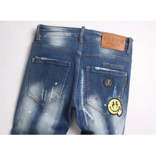 Replica Philipp Plein PP Jeans For Men #1483621 $48.00 USD for Wholesale